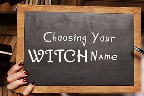 Witch nanes mytjlogy